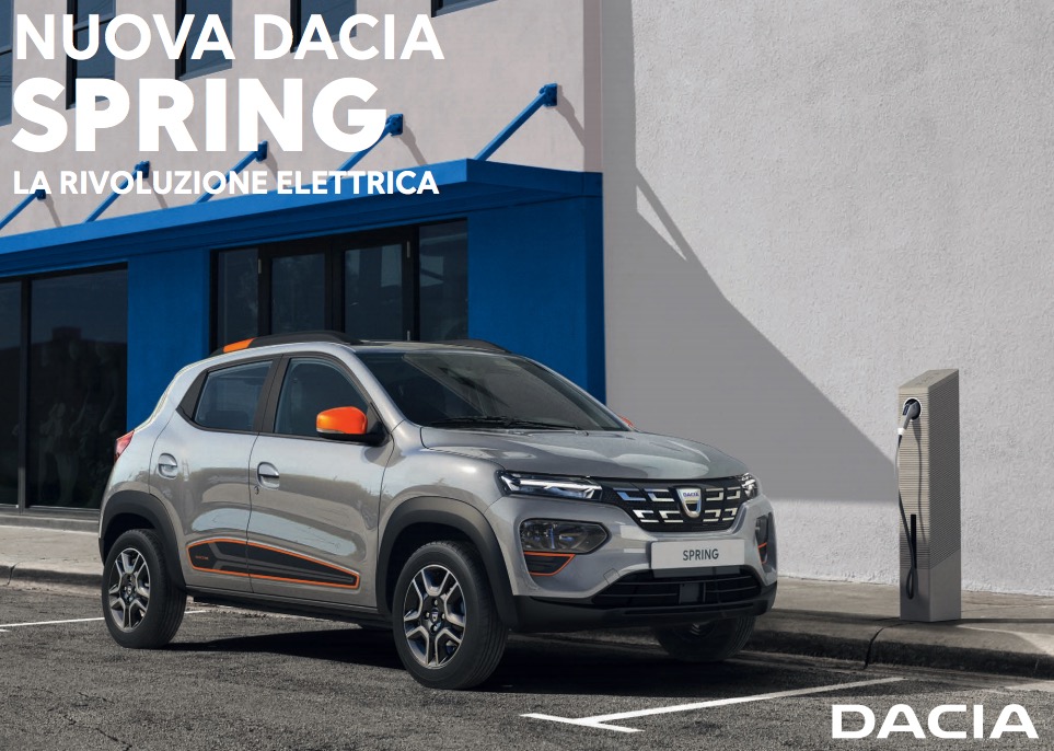 Nuova auto elettrica Dacia Spring a 9.640 Euro!